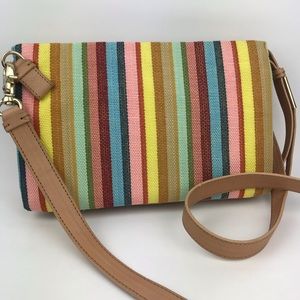 Foley + Corinna rainbow crossbody bag EUC